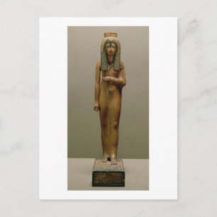 Cartão Postal A rainha divina Ahmose Nefertari (madeira pintada)
