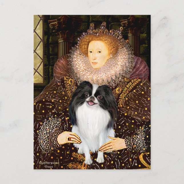 Cartão Postal A Rainha - Japanese Chin 3 (Frente)