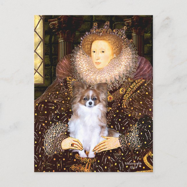 Cartão Postal A Rainha - Papillon 6 (Frente)