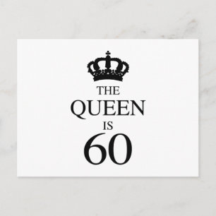 Cartão Postal A Rainha Tem 60 Anos