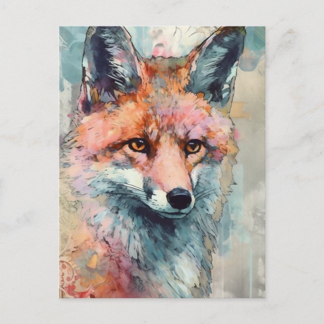 Cartão Postal A Raposa (Frente)