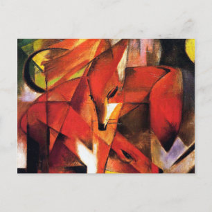 Cartão Postal A Raposa de Franz Marc