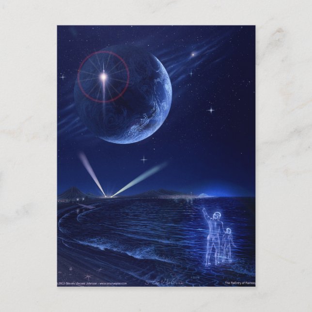 Cartão Postal A reentrada de Ramsey (Frente)