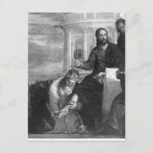 Cartão Postal A Refeição na Casa de Simon, o Farisê