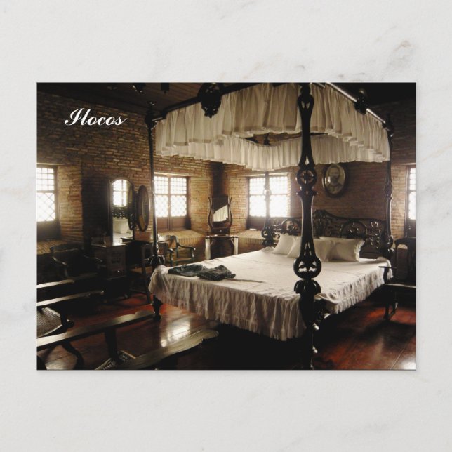 Cartão Postal A Residência de Juan Luna (Frente)