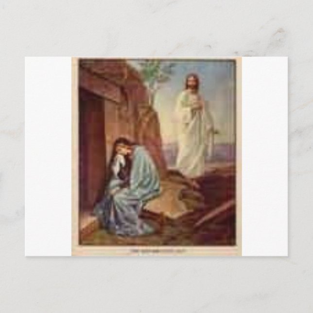 Cartão Postal A ressurreição (Frente)