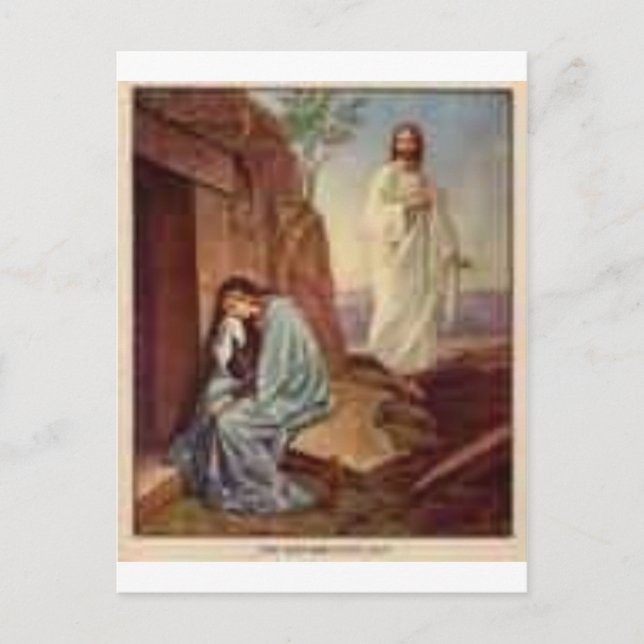 Cartão Postal A ressurreição (Frente)