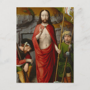 Cartão Postal A ressurreição, com os peregrinos de Emaús