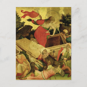 Cartão Postal A ressurreição, o painel da Rua Thomas Altar
