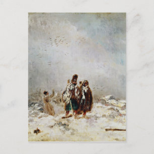 Cartão Postal A retirada da Rússia