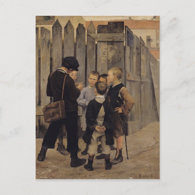 Cartão Postal A Reunião, 1884 (Frente)