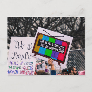 Cartão Postal A Revulsão não será Cartão-Postal Normalizado