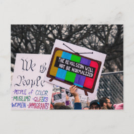 Cartão Postal A Revulsão não será Cartão-Postal Normalizado