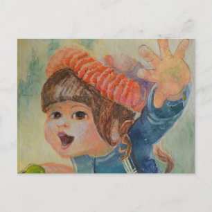 Cartão Postal A Robin 3 da Anna