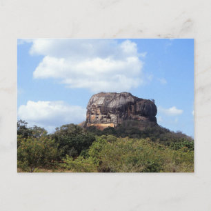 Cartão Postal A rocha de Sigiriya no Sri Lanka