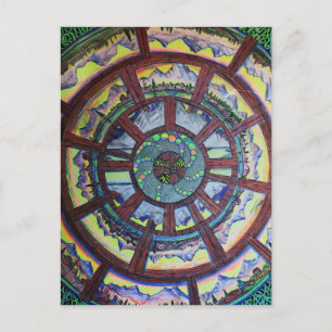 Cartão Postal A Roda do Tempo Dotado