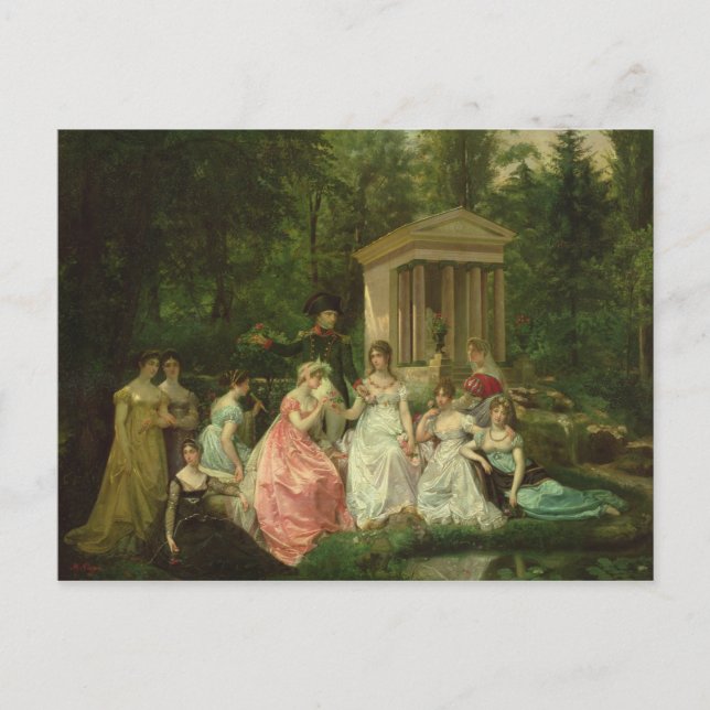 Cartão Postal A Rosa de Malmaison, c.1867 (Frente)