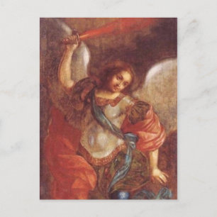 Cartão Postal A Rua Archangel. Mikhail por Vladimir Borovikovsky