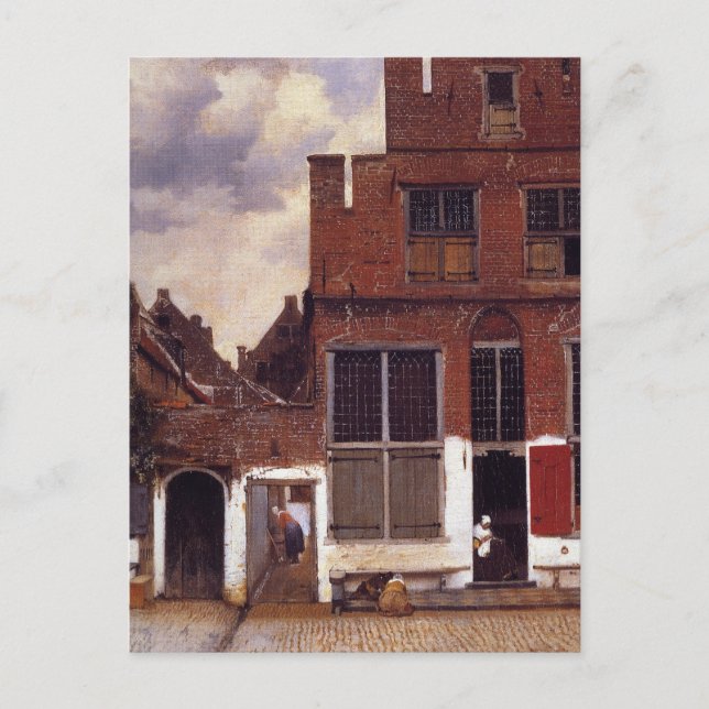 Cartão Postal A Rua Pequena (Frente)