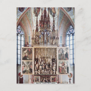 Cartão Postal A Rua Wolfgang Altarpart 1471-81