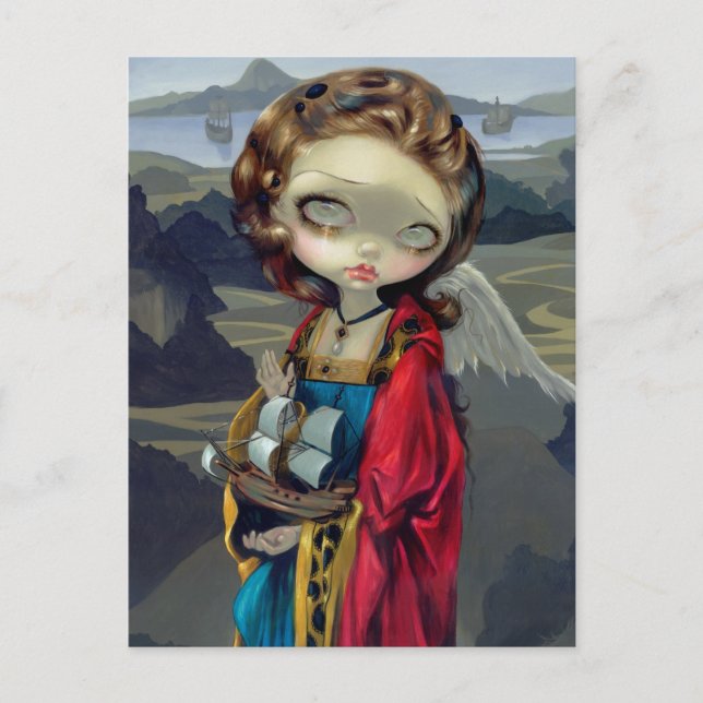 Cartão postal "A Safe Harbor" (Frente)