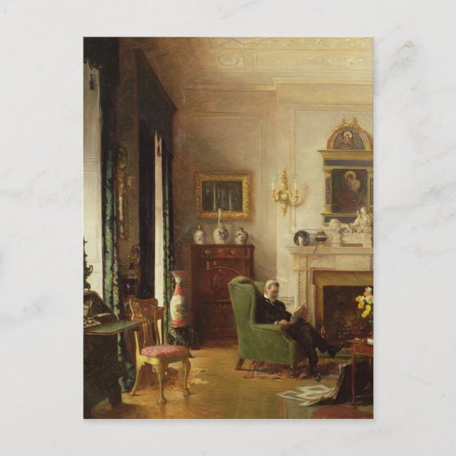 Cartão Postal A Sala de Desenho das Cinzas (Frente)