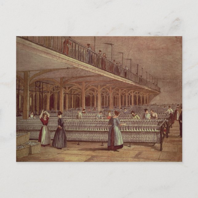 Cartão Postal A Sala de Dublagem, Dean Mills, 1851 (Frente)