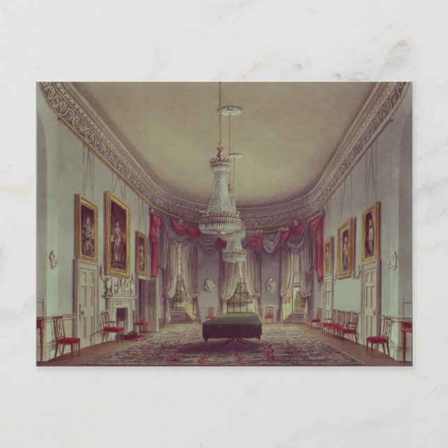 Cartão Postal A Sala de Jantar, Frogmore (Frente)