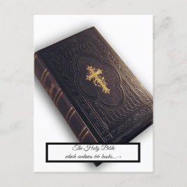 Cartão Postal A Santa Bíblia
