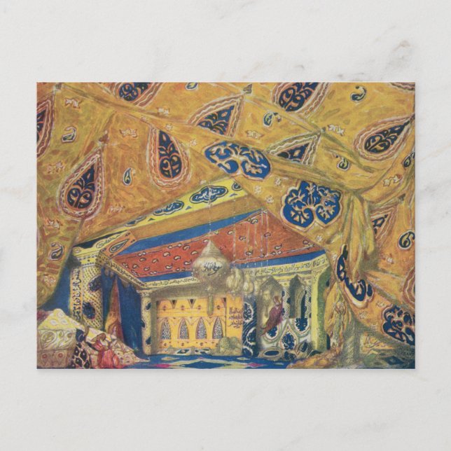 Cartão Postal A Scheherazade Salon (Frente)