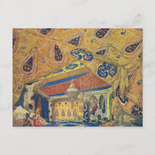 Cartão Postal A Scheherazade Salon