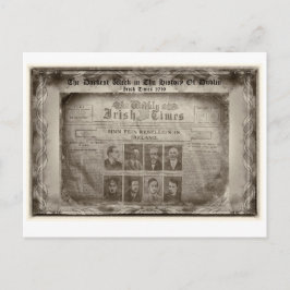 Cartão Postal A semana mais escura da história de Dublin