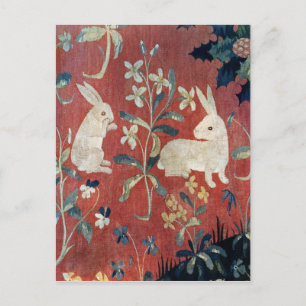 Cartão Postal A Senhora e o Unicórnio: 'Sabor'