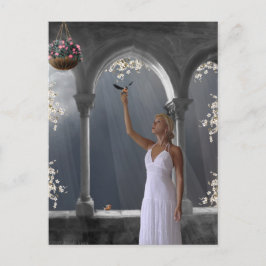 Cartão Postal A ser livre como um pássaro (cartão postal)