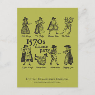 Cartão postal a solto, 1603-1625