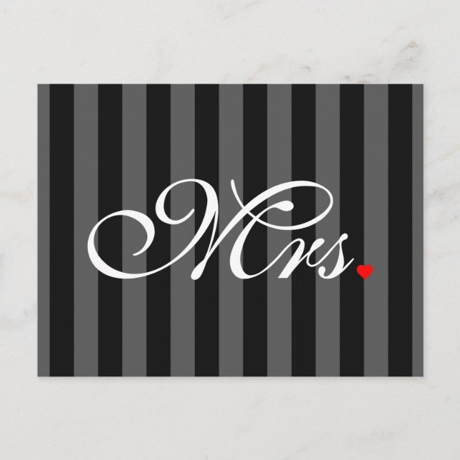 Cartão Postal A Sra. Wife Noteou A Sua Nova Semana (Frente)