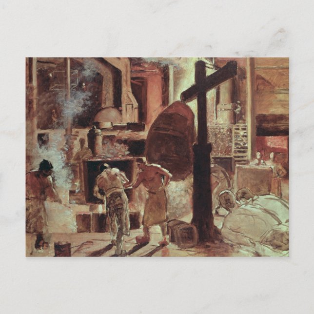 Cartão Postal A Steelworks (Frente)