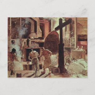 Cartão Postal A Steelworks