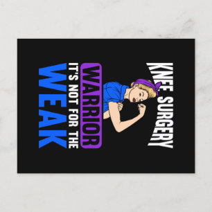 Cartão Postal A substituição do joelho não é para os fracos