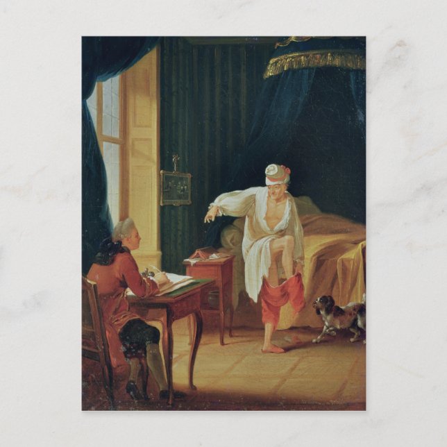 Cartão Postal A taxa de Voltaire em Ferney, após 1759 (Frente)