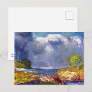 Cartão Postal A Tempestade que se Aproxima George Bellows