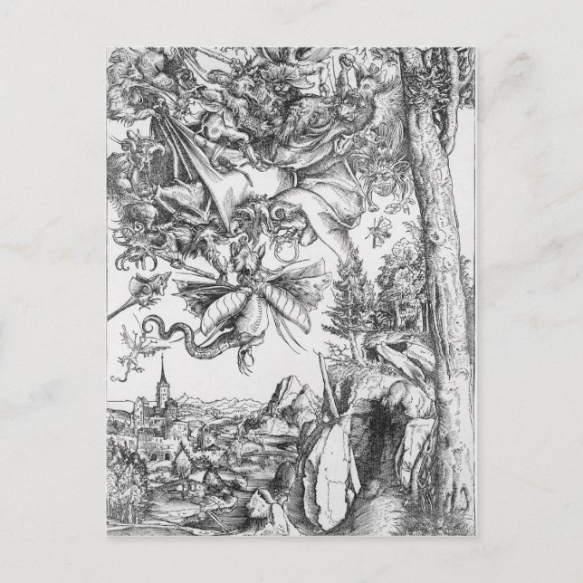 Cartão Postal A tentação da Rua. Anthony, 1506 (Frente)