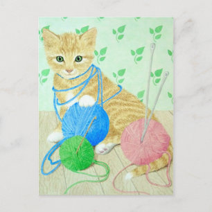 Cartão Postal A ter uma bola!