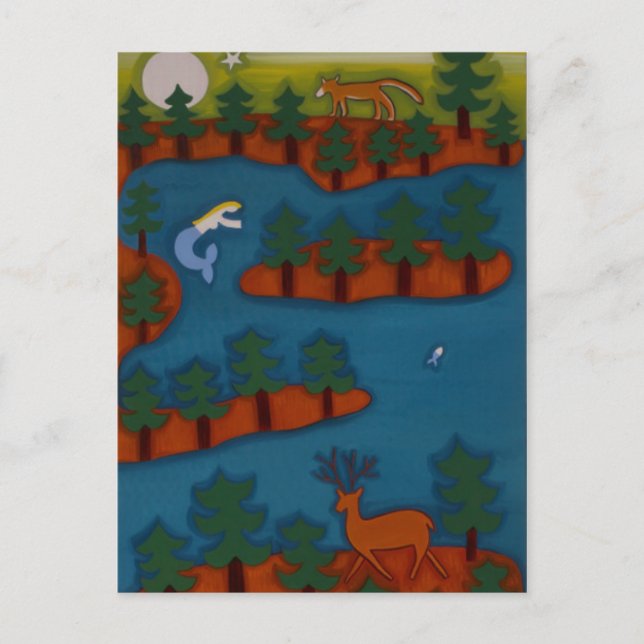 Cartão Postal A Terra de mil ilhas 2007 (Frente)