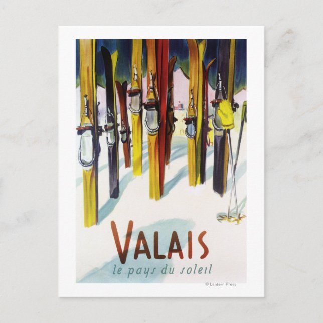 Cartão Postal A Terra do Sol - Pássaros em Neve (Frente)