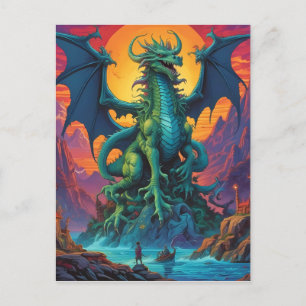 Cartão Postal A Terra é o Dragão