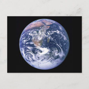 Cartão Postal A Terra vista pela Apollo 17 também conhecida como
