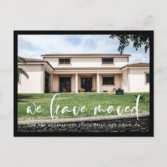 Cartão Postal A tipografia moderna da moda... (Frente)