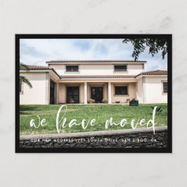 Cartão Postal A tipografia moderna da moda...