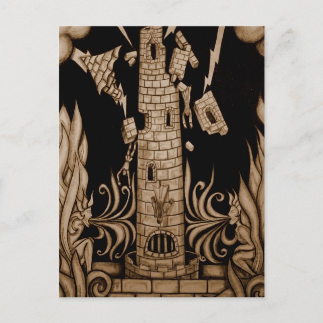 Cartão Postal A Torre (Frente)